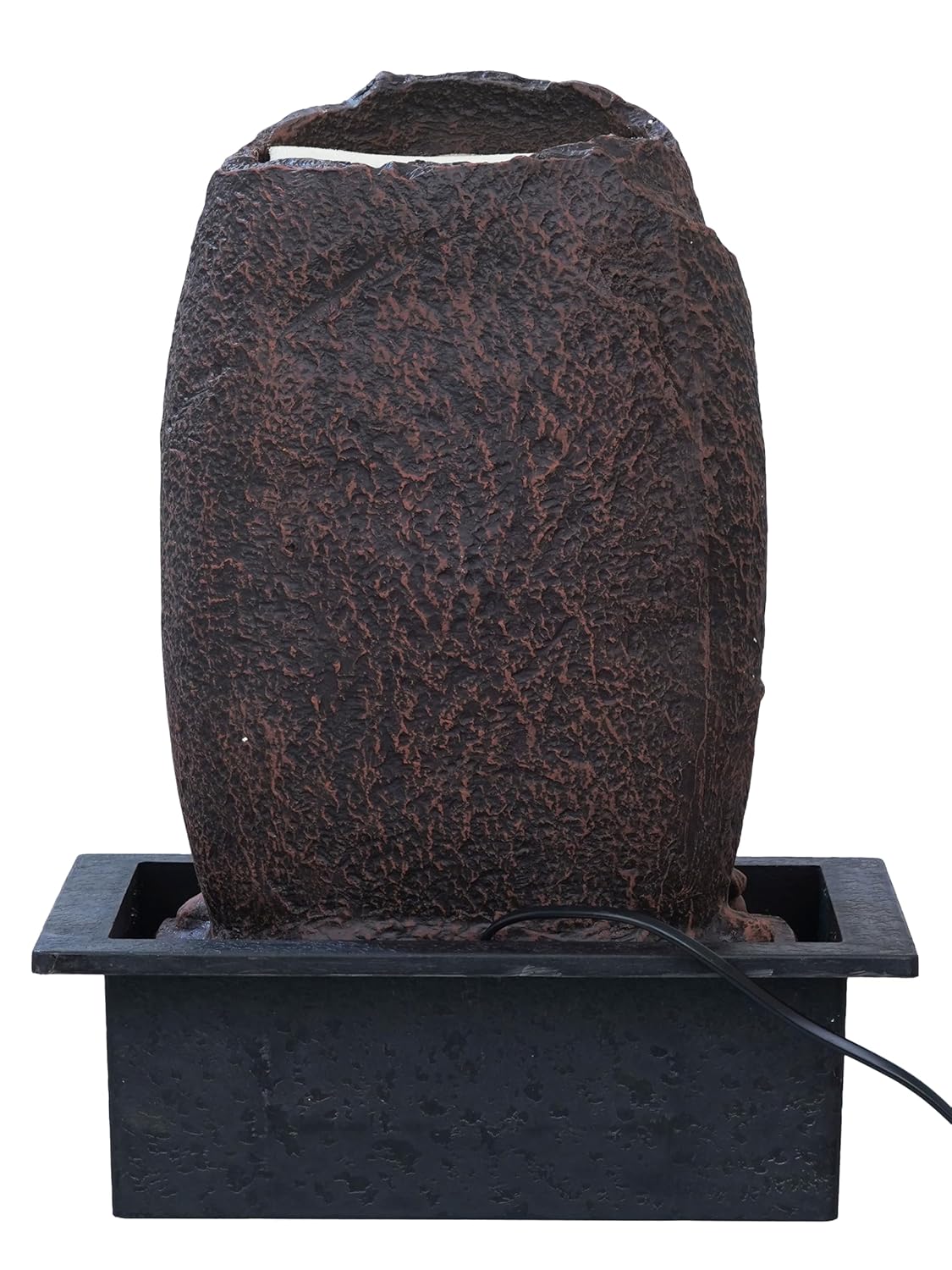 Tabletop Gold Brown Meditating Buddha
